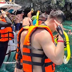 PHI PHI TOUR MAITON ISLAND KHAI ISLAND SPEEDBOAT