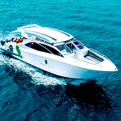 BANANA BEACH, CORAL ISLAND SPEEDBOAT RENTAL