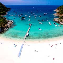 coral island+racha island tour speedboat
