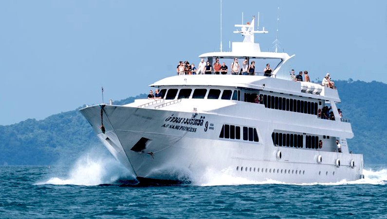 FERRY TICKET PHUKET TO AO NANG & RAILEY